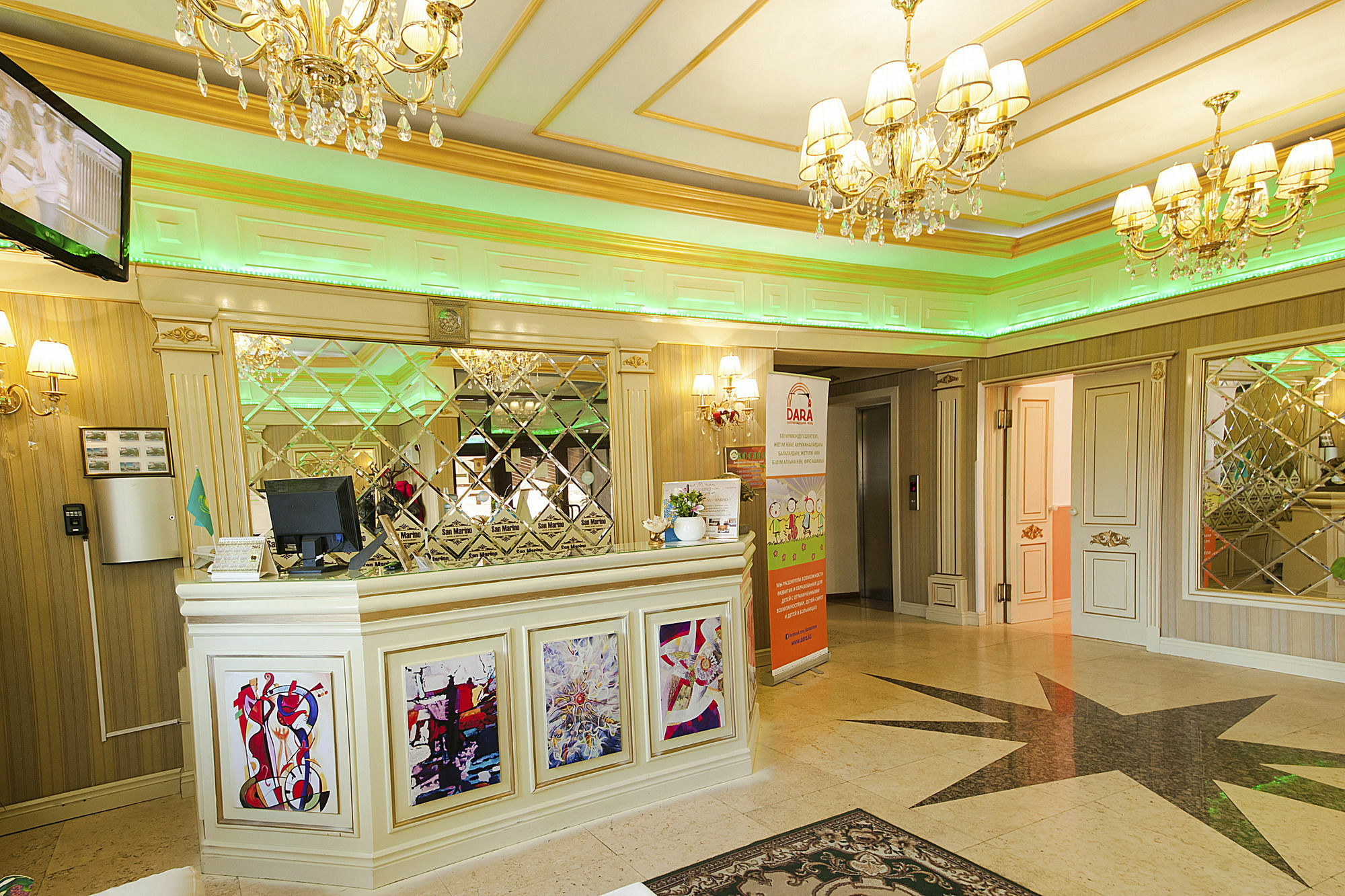 San Marino Hotel Astana Exterior foto